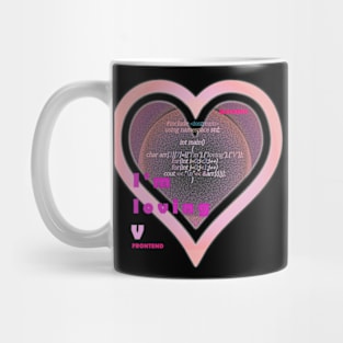 Valentine for V programmer Mug